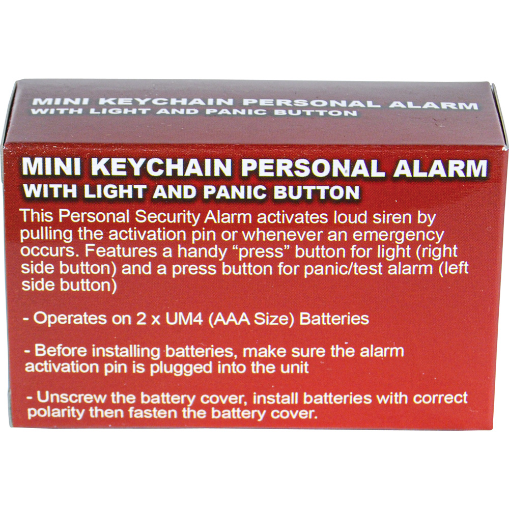 Keychain Alarm w/ Light view 5